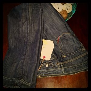 Banana Republic Dark-Wash Modern Boot Cut